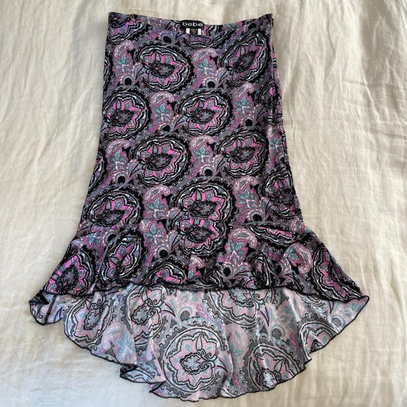 Y2K Paisley midi skirt - Picture 7 of 8